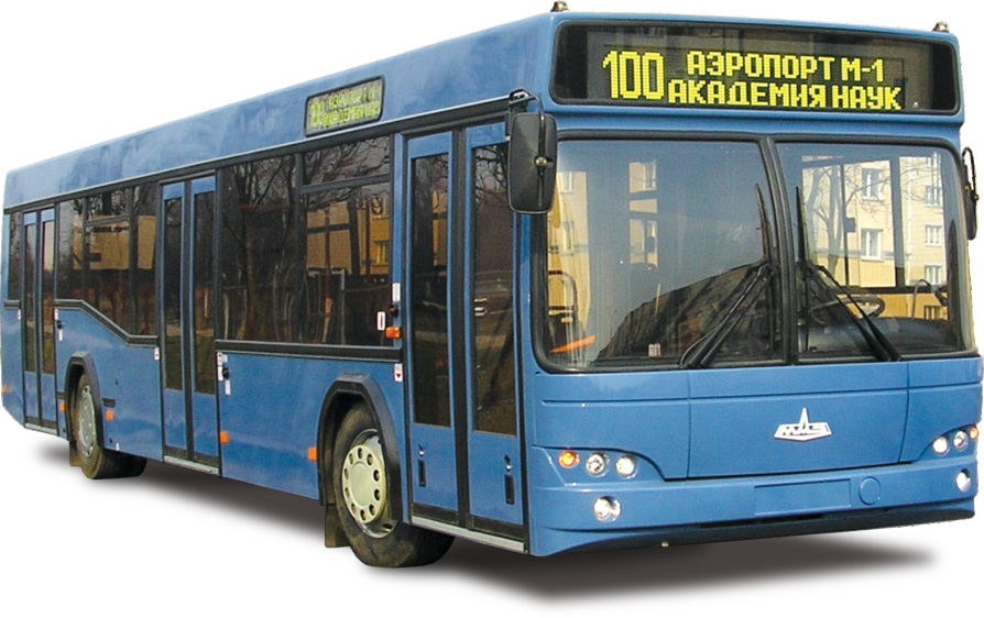 MAZ 1034 gradski
MAZ 1035 prigradski Niskopodni autobusi za gradske i prigradske linije